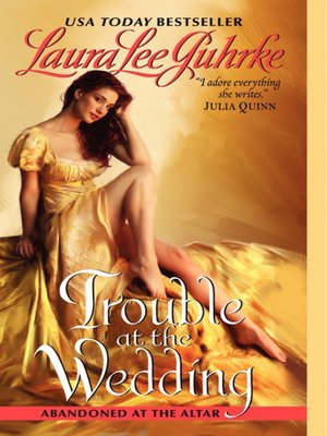 cover image of Trouble at the Wedding